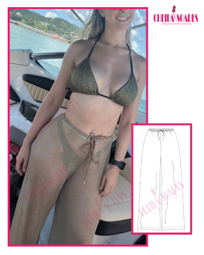 Calça de tela, arrastão ou renda (1)